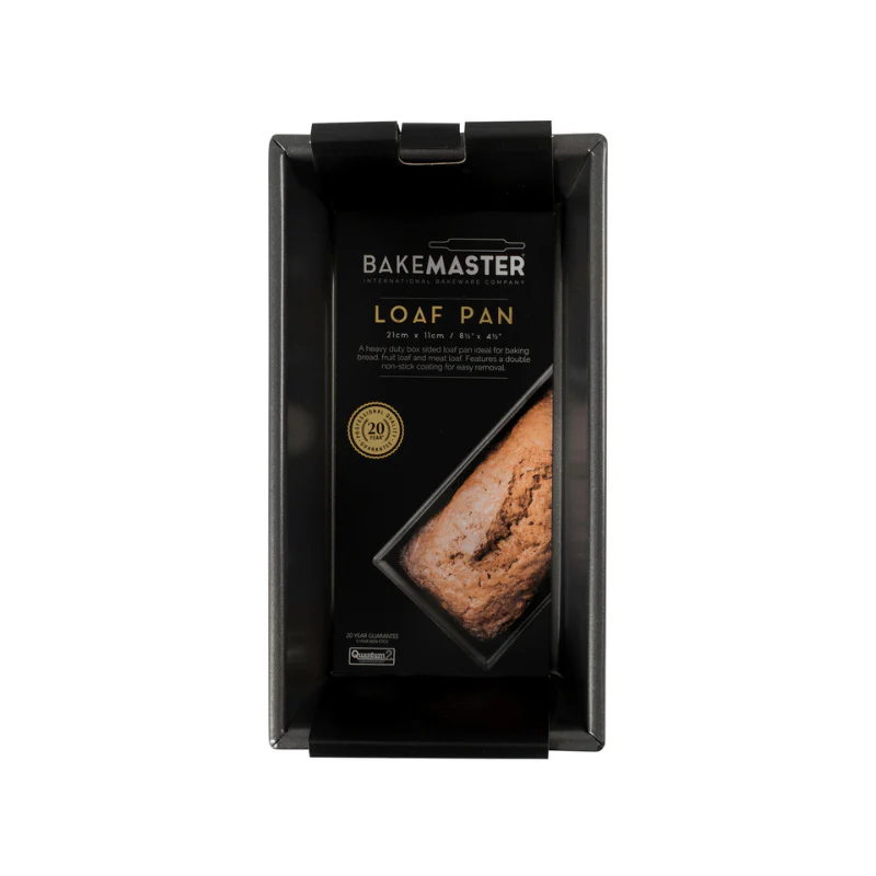 Bakemaster Non-Stick Box Sided Loaf Pan 21cm x 11cm - Image 3