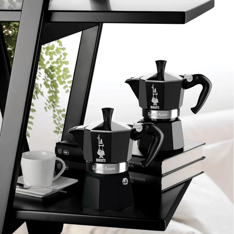 Bialetti Moka Express Black 6 Cup - Image 6