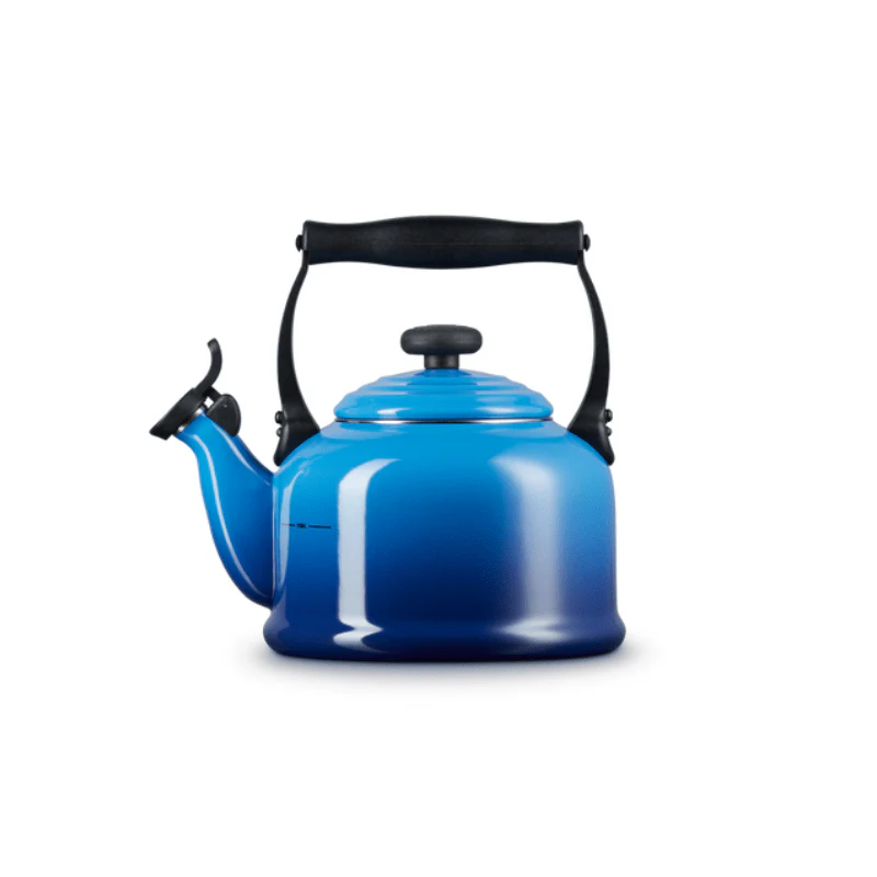 Le Creuset Traditional Kettle 2.1L Azure Blue - Image 3
