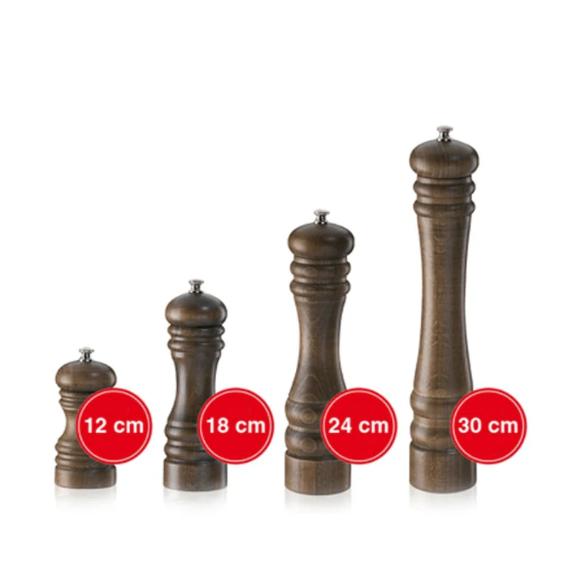 Zassenhaus Berlin Wooden Pepper Mill 18cm - Image 3